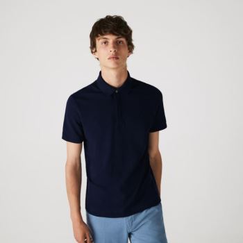 Lacoste Regular Fit Paris Polo Pánské - Polo Tmavě Blankyt Blankyt | CZ-MCincf